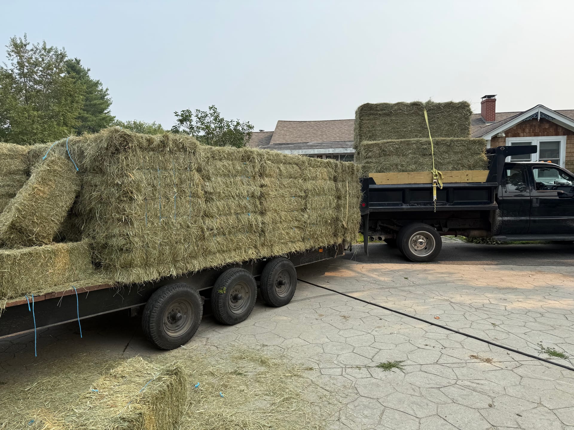 Round Hay Bales
